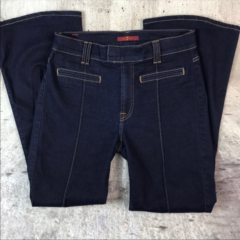 Seven for all mankind high rise flare jeans sz 31